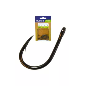   Mustad Oshaughnessy 3/0 Füles, Szakállas Harcsázó Horog 7db