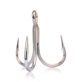   Mustad Un Inline Treble 5X Fort Titan Steel 2 Hameçon Triple 4 pcs