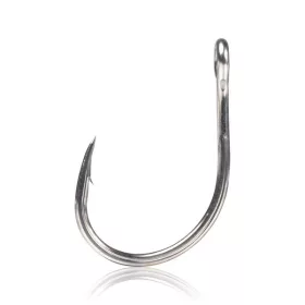   Mustad Kaiju Single Ring Titan Steel 7/0 Hameçon à œillet et barbelé 3pcs