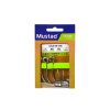 Mustad Kaiju In-Line Acier Titan 1/0 hameçons barbelés à œillet 7 pièces