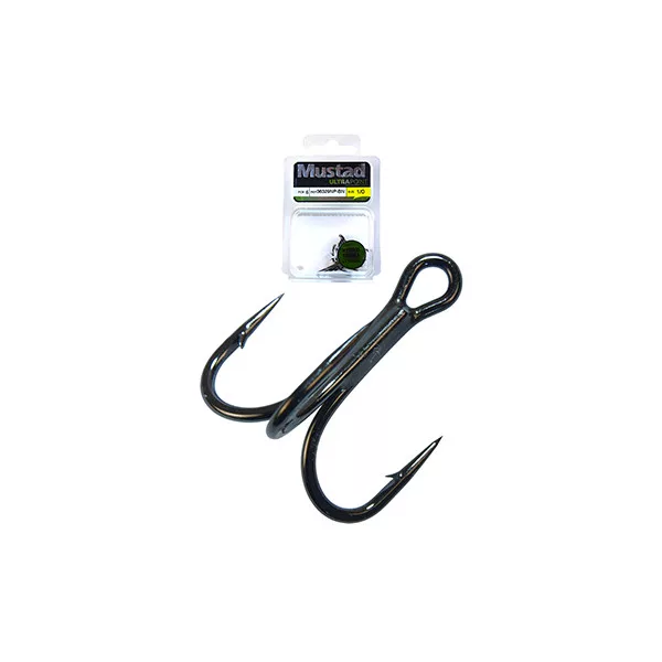 Mustad Needlepoint Treble Hook 1 Hármashorog 5db