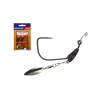 Mustad Infiltrator Blade Weighted 10gr 10/0 Súlyozott Offset Horog 2db