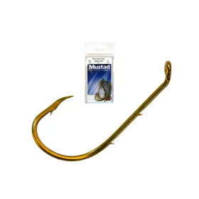   Mustad Beak Baitholder Bronz 2/0 Füles, Szakállas Süllőző Horog 7db