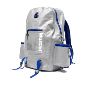   Mustad Daybreak Dry Traditional Back Pack 30l Sac à Dos Étanche Traditionnel Gris-Bleu