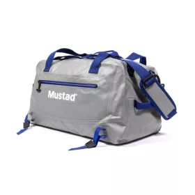   Mustad Daybreak Dry Duffel Bag 50l Sac Étanche Polochon Gris-Bleu