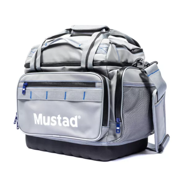 Mustad Game Time Tote Tackle Multi Gris-Bleu Sac Étanche