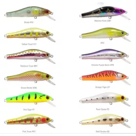 Mustad 55S Scurry Minnow Rose 5,5cm 7,6gr Leurre plongeant