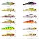 Mustad 55S Scurry Minnow Arc-en-ciel 5,5cm 7,6gr Leurre plongeant