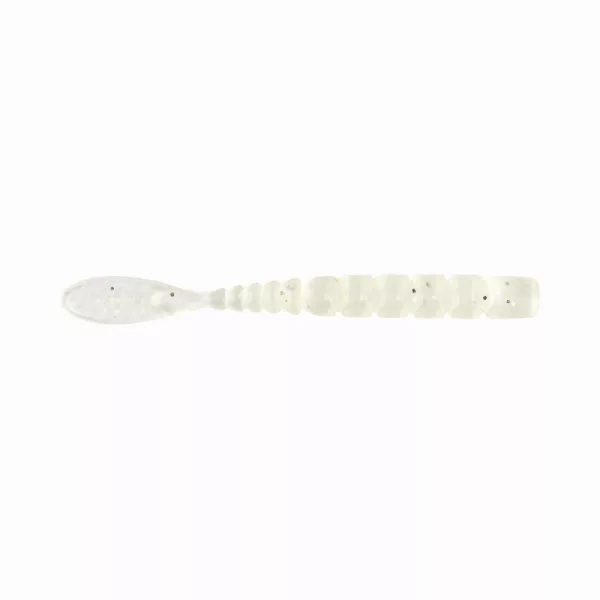 Mustad Aji Fish Tail 5,08cm Blanc Lumineux Leurre Plastique 12 pièces