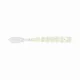Mustad Aji Fish Tail 5,08cm Blanc Lumineux Leurre Plastique 12 pièces