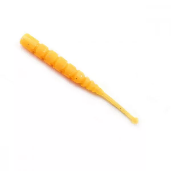 Mustad Aji Ball Tail 5,08cm Orange Luminous Leurre en plastique 12 pièces