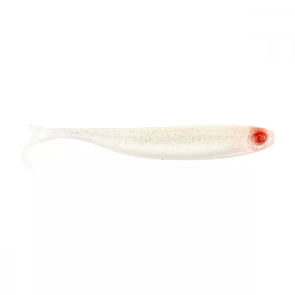 Mustad Mezashi Z-Tail Minnow 8,89cm Shirasu Leurre en plastique 6 pièces