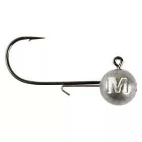 Mustad Ball Jig Head With Keeper 1/0 3gr Tête de Jig