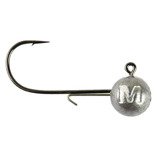 Mustad Ball Jig Head With Keeper 2/0 3gr Tête de Jig