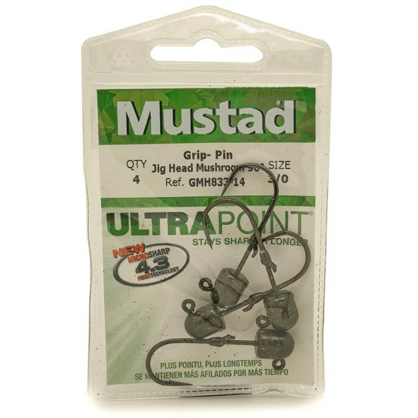 Mustad Ned Jig Head Titanx 1 2,7gr Tête plombée 20pcs