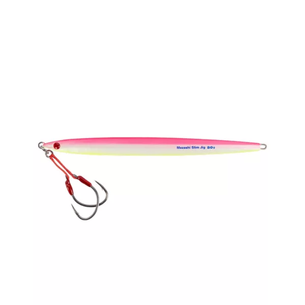 Mustad Mezashi Slim Jig 20cm 150gr 006 Pilker Rose Lumineux