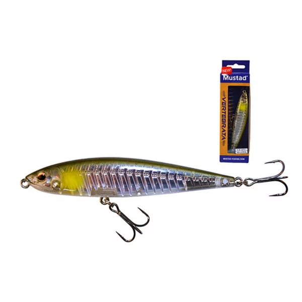 Mustad Vertebrata Top Water Waka Ayu 7,5cm 8,0gr Wobbler