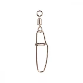   Mustad SS Rolling avec agrafe de sécurité 8 10 pièces Agrafe émerillon