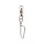 Mustad Émerillon à billes avec agrafe Coastlock 3 5db Csapágyas Forgó Coastlock Kapoccsal