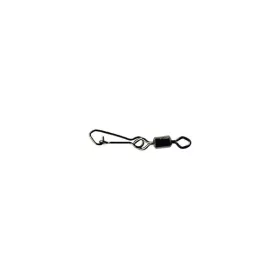   Mustad Rolling Swivel With Diamond Eye - J-Snap 4 Forgókapocs 10db