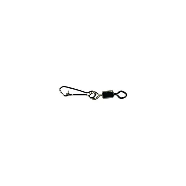 Mustad Rolling Swivel With Diamond Eye - J-Snap 10 Forgókapocs 10db