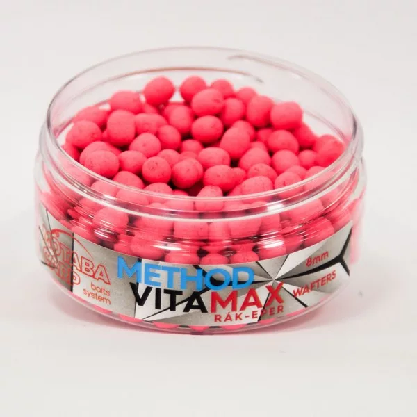 Motabacarp Method Vitamax Écrevisse-Fraise 8mm Wafters 40gr