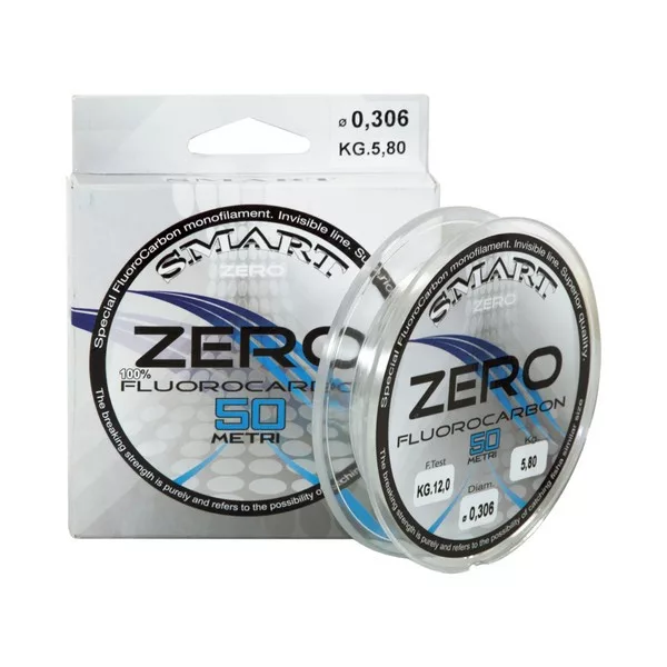 Maver Monofilament Zero Fluorocarbon 50m 0,114mm Bas de ligne