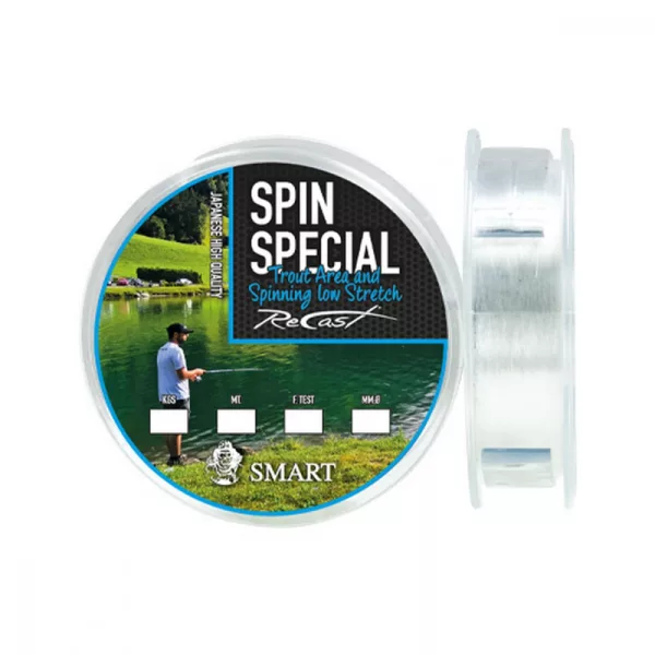 Maver Special Spin 150m 0,165mm Monofilament Ligne Principale de Pêche au Lancer