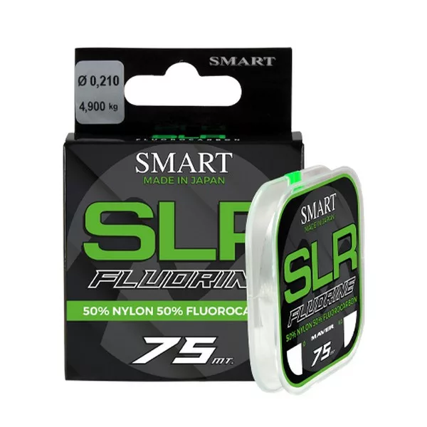 Maver SLR Fluorine 75m 0,245mm Bas de ligne carnassier