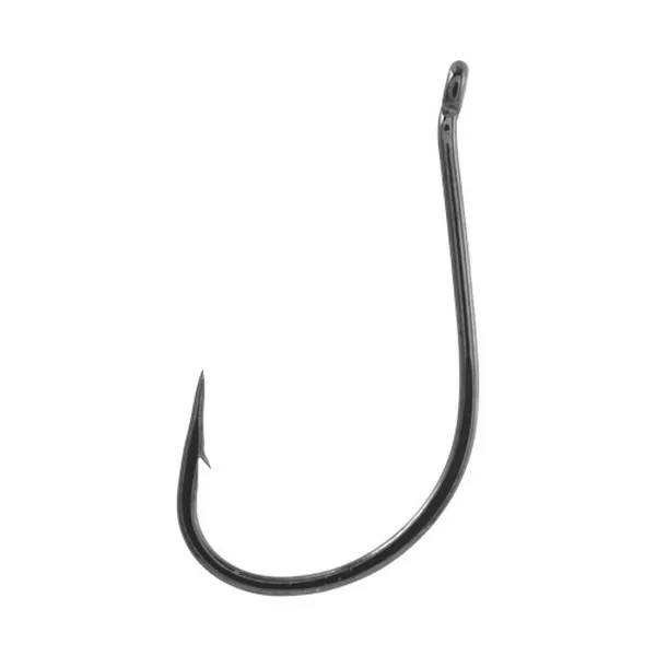 Maver Hameçon Katana 1210 taille 9 nickelé, à œillet et ardillon, pour bouillette