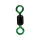 Maver Swivel MVR Dual Color Émerillon coloré 12 10pcs