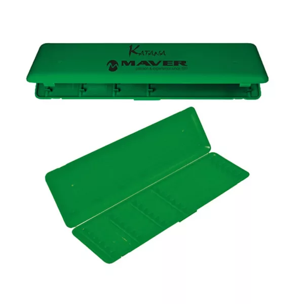 Maver Katana Support de bas de ligne Vert 17,5x8,5cm