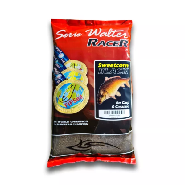 Serie Walter SW Racer Sweet Corn Carp Black Amorce 1kg