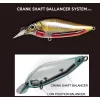 Megabass Diving FlapSlap 7,7cm 10,5gr FA Striped Shiner Wobbler