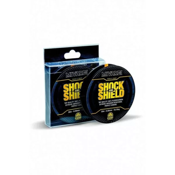 Mivardi Shock&Shield 0,42mm 30m Bas de ligne monofil