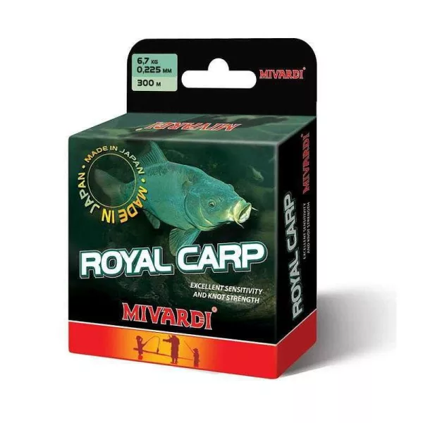 Mivardi Carpe Royale 0,285mm 600m Ligne principale monofilament