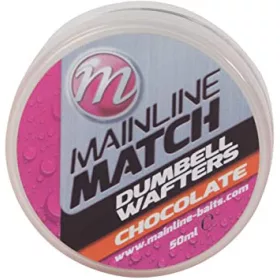   Mainline Match Dumbell Wafters 6mm - Orange - Chocolat - appât wafter