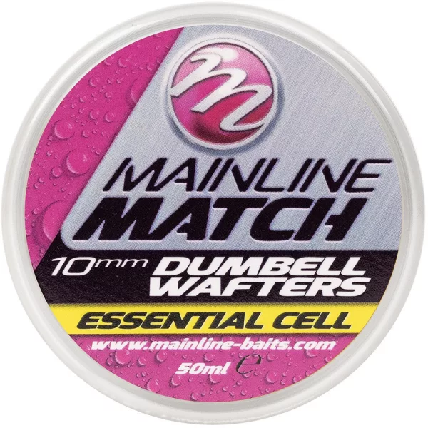 Mainline Match Dumbell Wafters Yellow Essential Cell Appât 6mm 50ml