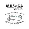 Musaga Magnum 2 4gr Jig Fej 3db