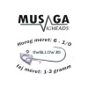 Musaga Swallow 6 1gr Jig Fej 4db