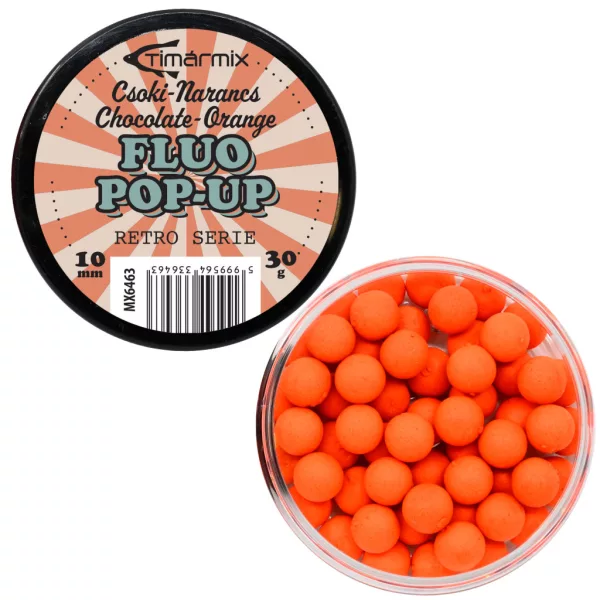 Tímár Mix Retro Csoki Narancs Fluo Pop-Up 30gr