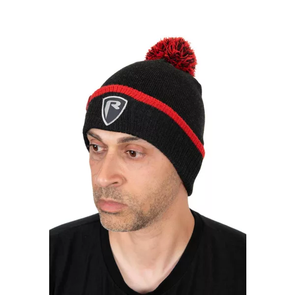 Fox Rage Voyager Dark Grey Bobble Hat Bonnet à pompon gris foncé