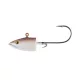 Fox Rage Eel Head Natural 2/0 Tête de Jig 5gr 4pcs