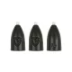 Fox Rage Plombs balle en tungstène 7gr 3 pièces