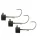 Fox Rage Tungsten Ned Head Shield Weights 11gr 3 pcs