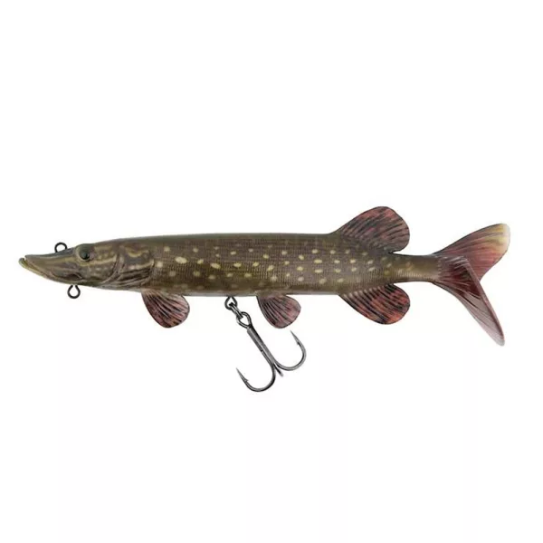Fox Rage Ultra Realistic Pike Replicant Leurre Souple Brochet 15cm 30gr