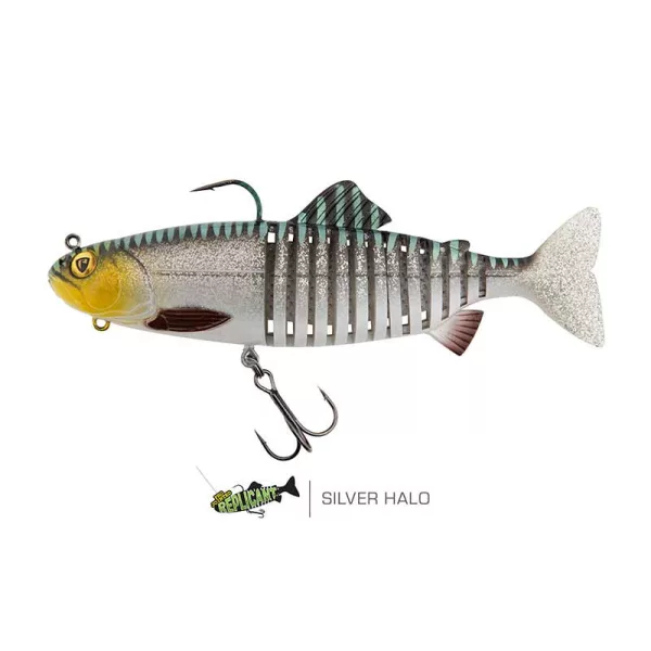 Fox Rage Jointed Replicant 18cm 80gr Silver Halo Leurre souple