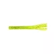 FOX RAGE ULTRA UV FLOATING CREATURES Funky worm 9m Chartreuse UV 6 pièces - leurre souple