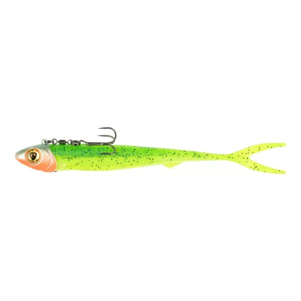 Leurre souple monté Fox Rage Pelagic Ready Rig Slick Finesse Lemon Tiger 16cm