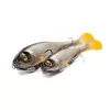 Fox Rage Super Slick Shad 18cm Loaded UV Silver Ghost leurre souple